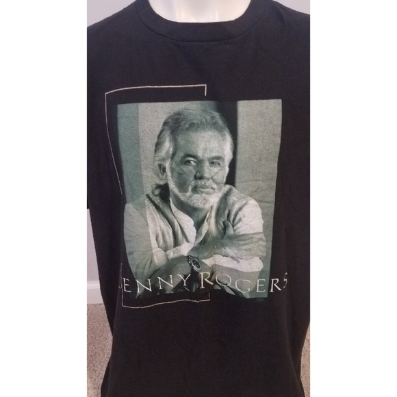 VTG Kenny Rogers On Tour Concert T-Shirt Size XL - Picture 2 of 7
